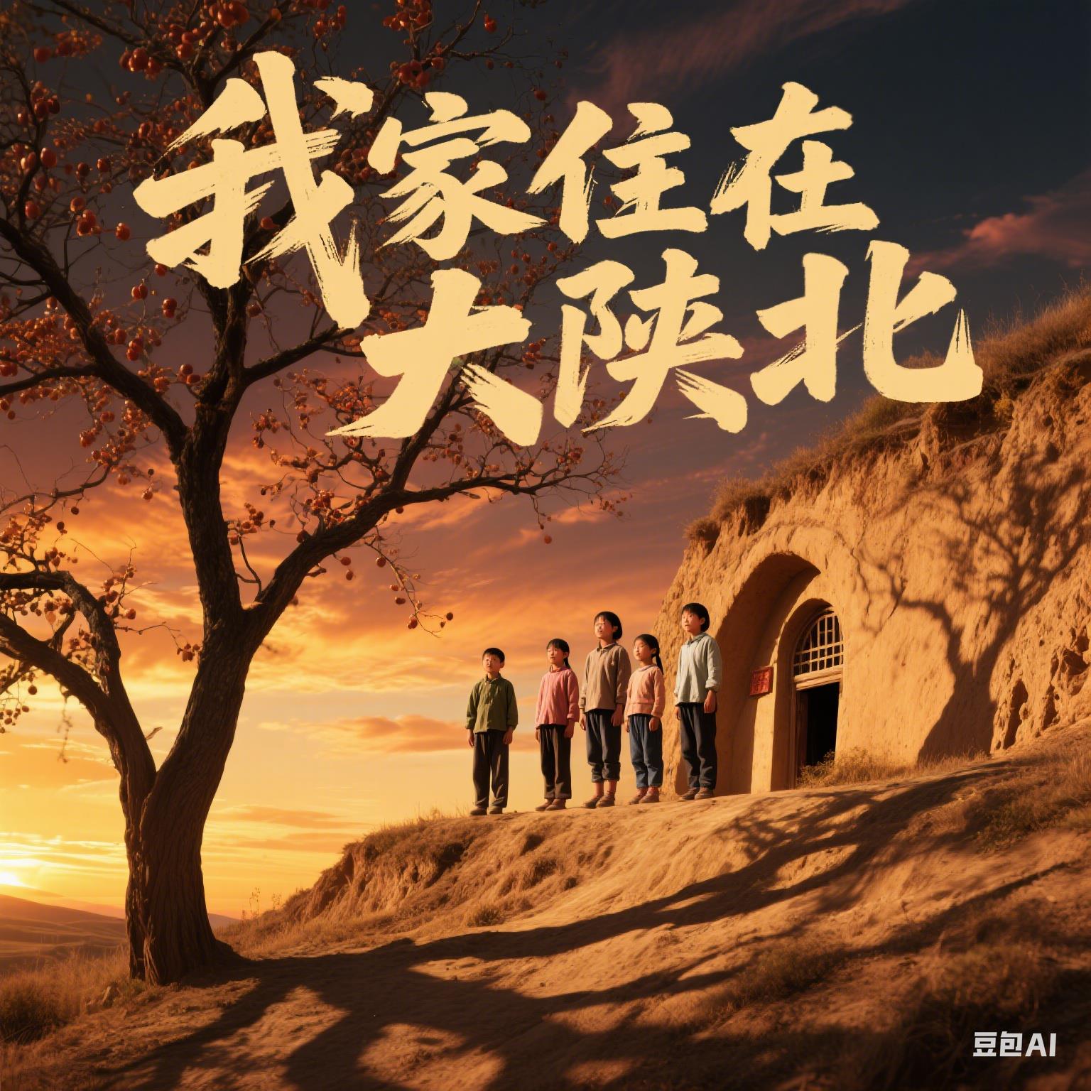 我家住在大陕北